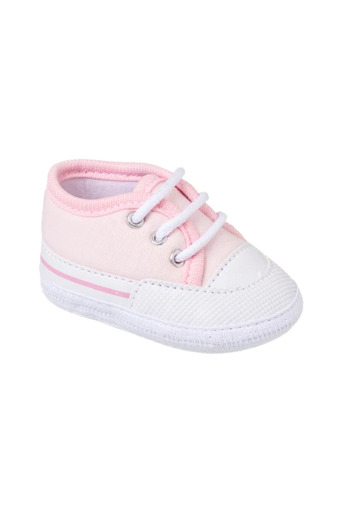 Tenis Acordonado Bebe Rosa