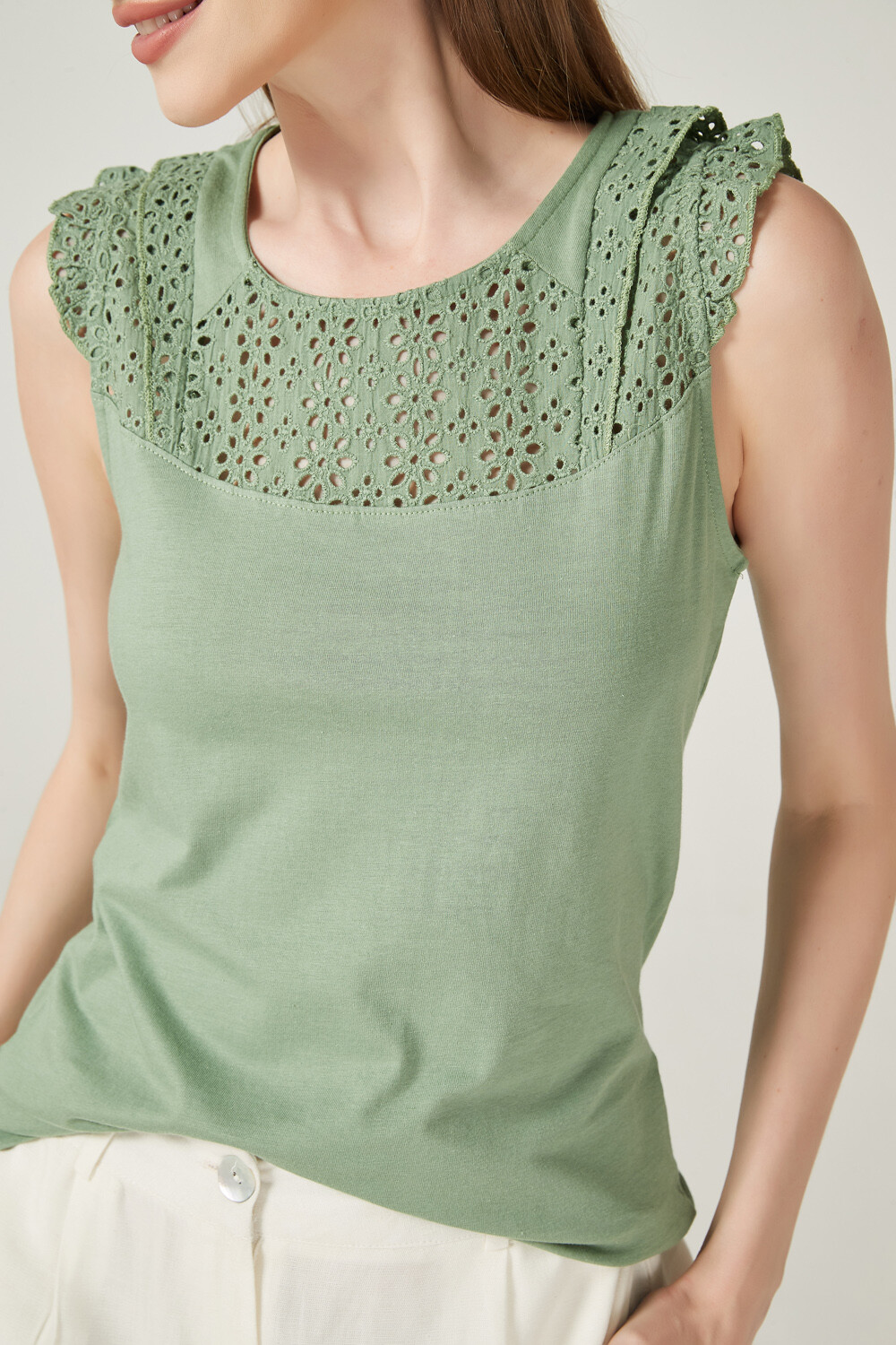 Musculosa Colsen Verde Claro