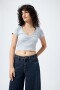 REMERA DANIRA Gris Melange