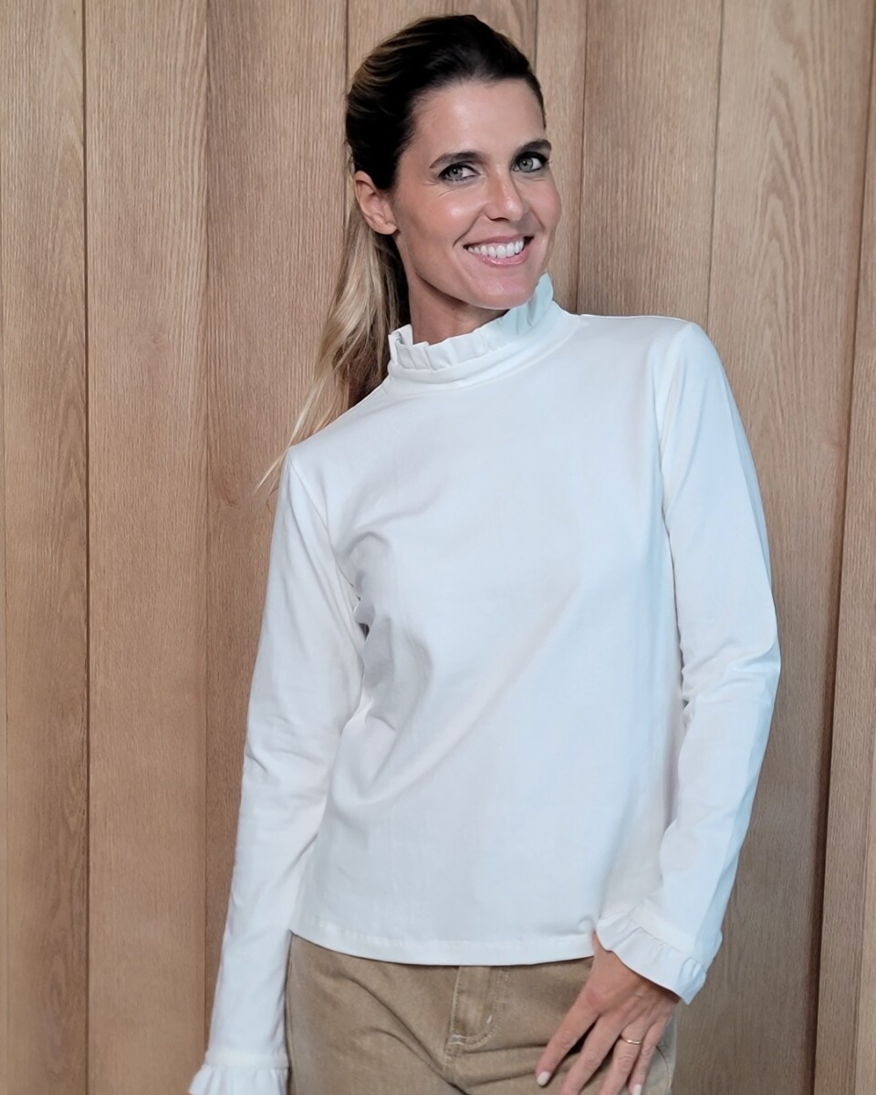 Polera Marina - Cotton Crudo 