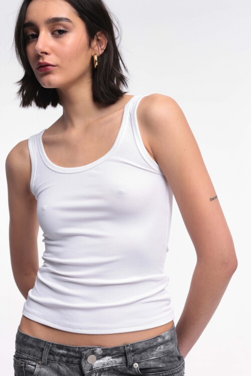 Top Basic Blanco
