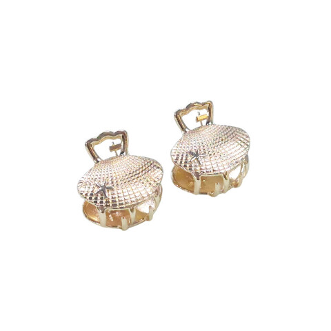 Broches pinzas dorada 2pcs Broches Pinzas Dorada 2pcs