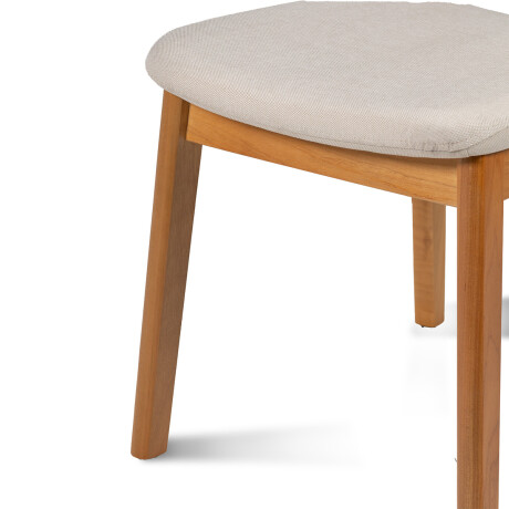 Silla Classic - Tela Rústica con tejido Beige