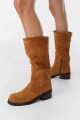 Bota Long Camel