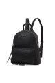 Mochila con bolsillo frontal Negro