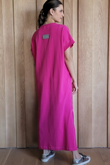 Vestido Agapanto Fucsia