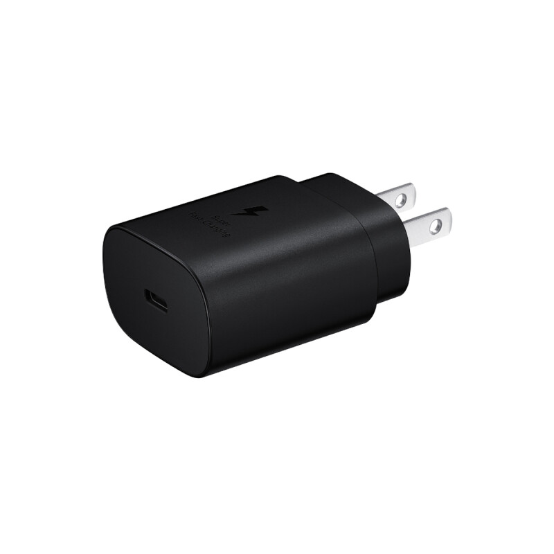 Ficha Samsung carga rápida USB Tipo-C 25W color negro Ficha Samsung Carga Rápida Usb Tipo-c 25w Color Negro