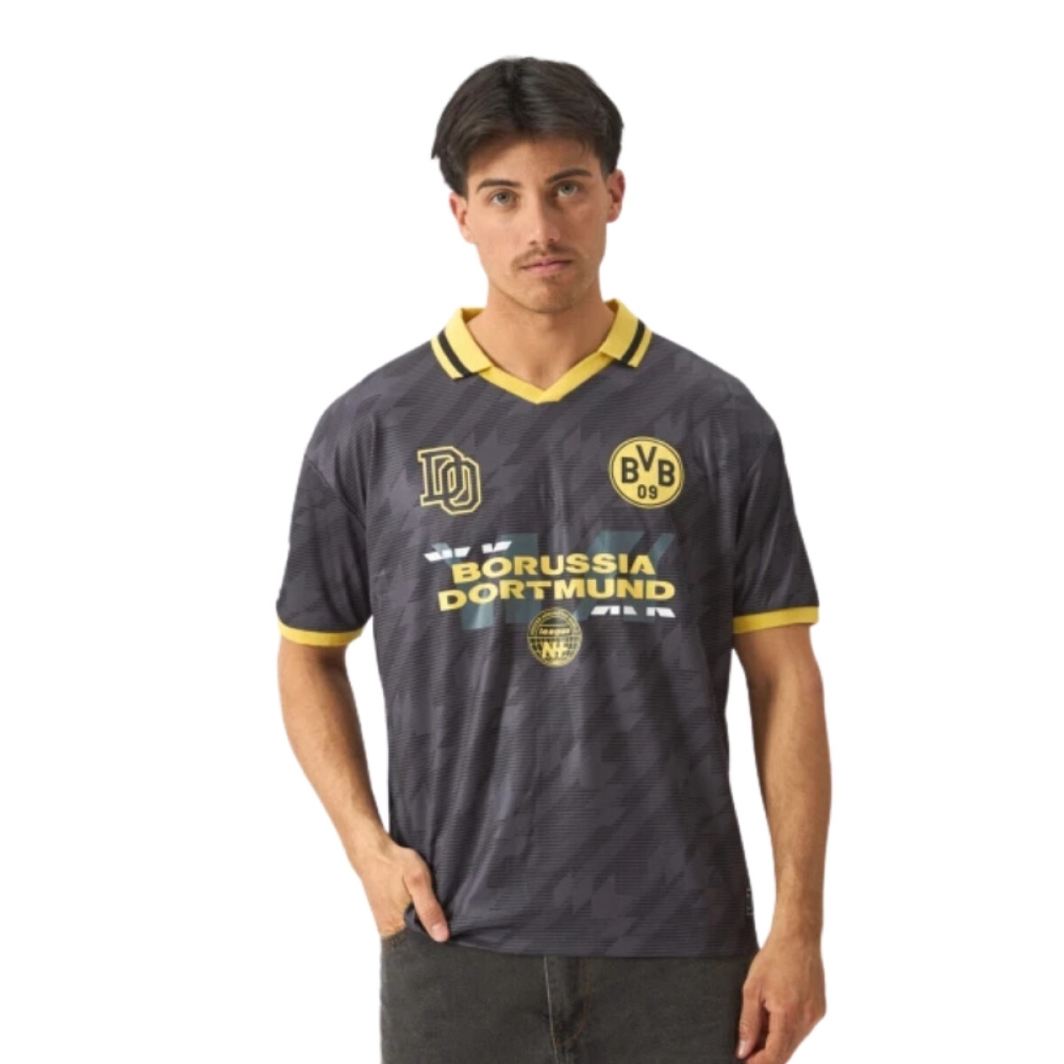 REMERA FUTBOL XS-XXL - DORTMUND 