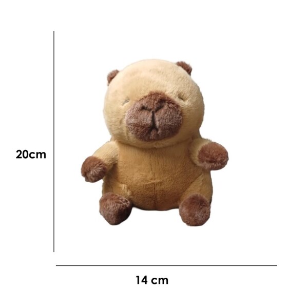 Peluche capibara 20 cm Peluche capibara 20 cm