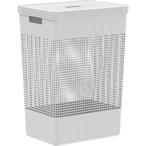 Organizador Alto l Tapa Plástico Blanco