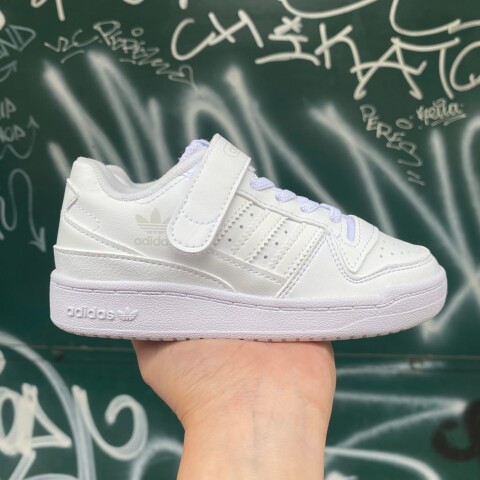 Championes adidas Forum Low White