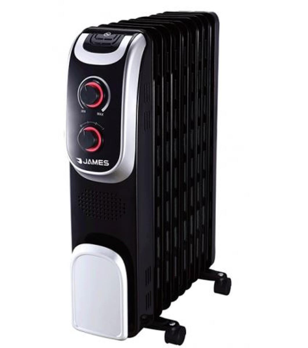 RADIADOR JAMES RAN 2000W Negro 9 Elementos - Sin color 