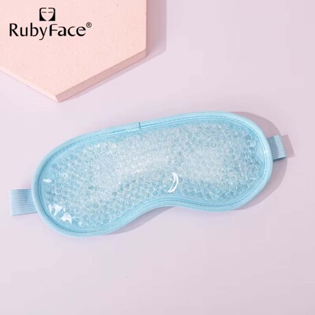 Set de Limpieza y Cuidado Facial + Antifaz de Gel Relajante Celeste