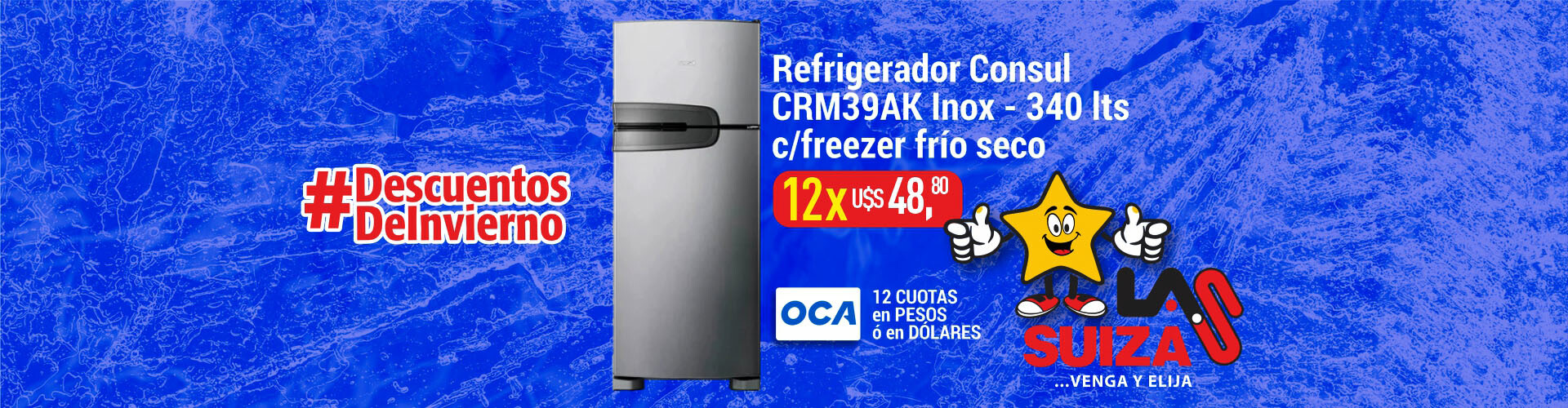 Refrigerador Consul CRM39AK INOX