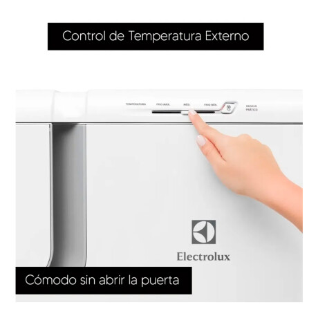 heladera refrigerador electrolux 240lts WHITE