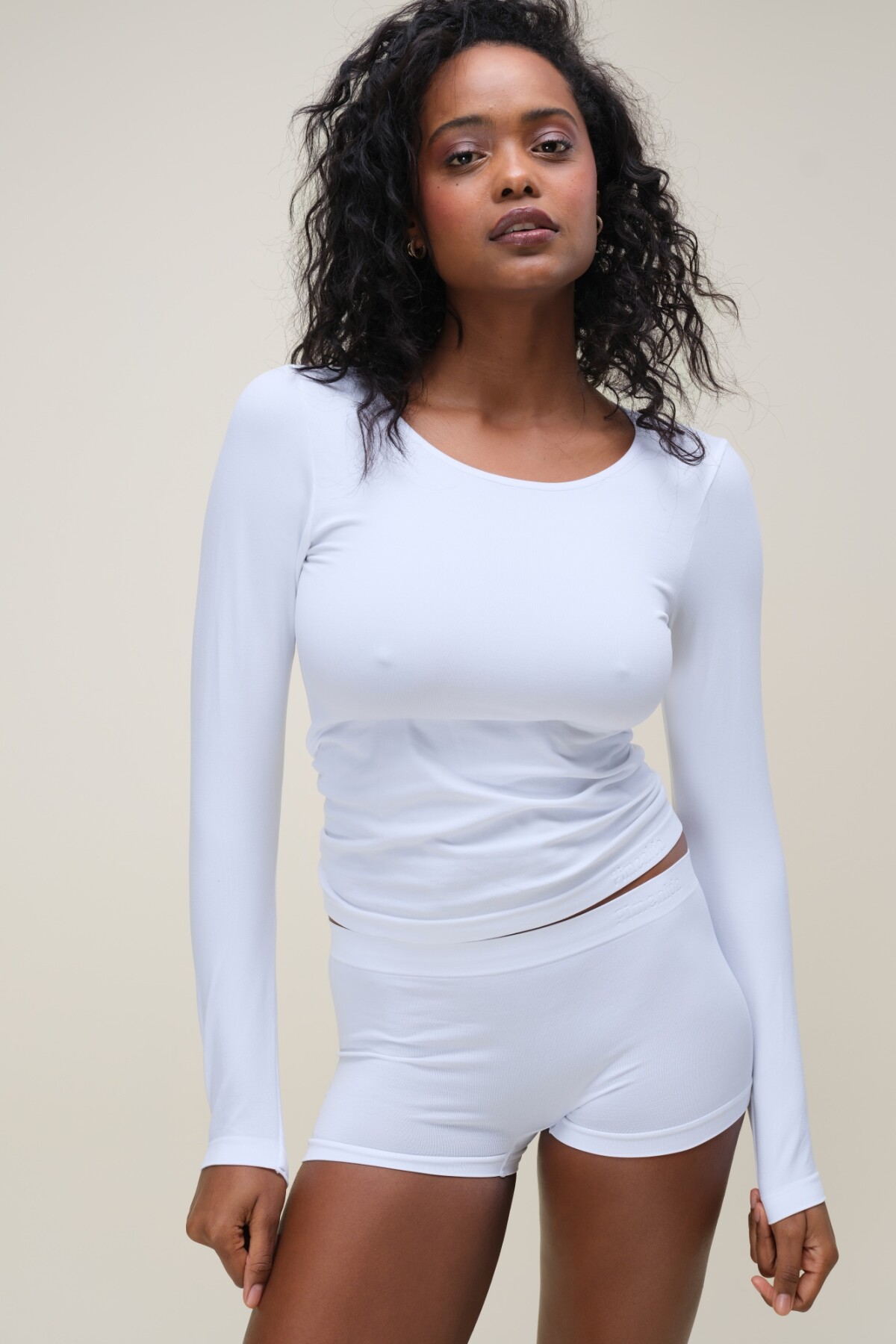 Boxer Seamless Blanco