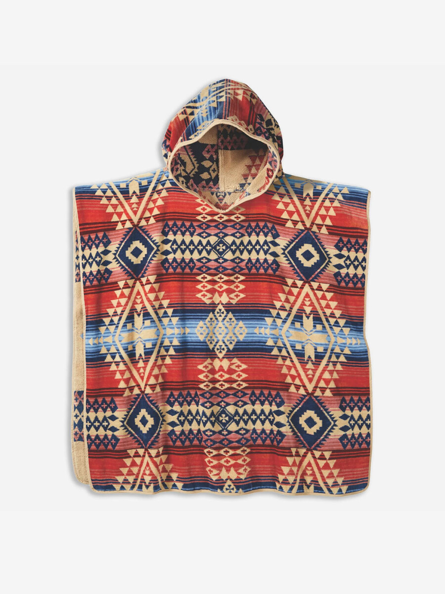TWEEN JACQUARD HOODED TOWEL 