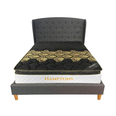 Sommier 2 plazas Hamptons Hybrid Iridium con respaldo Sommier 2 plazas Hamptons Hybrid Iridium con respaldo