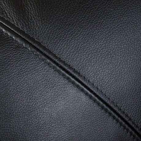 SILLÓN 2 CUERPOS CUERO NEGRO FLORENCIA