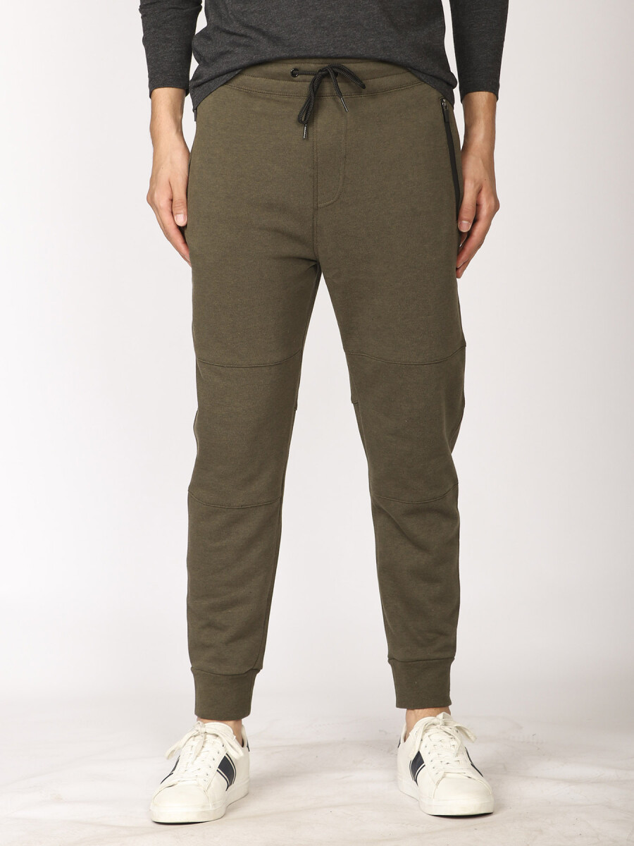 PANTALON JOGGING - Verde Medio 