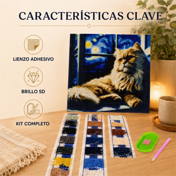 Kit de Pintura Diamante 5D Diamond Painting 30 x 30 cm DISEÑO 1