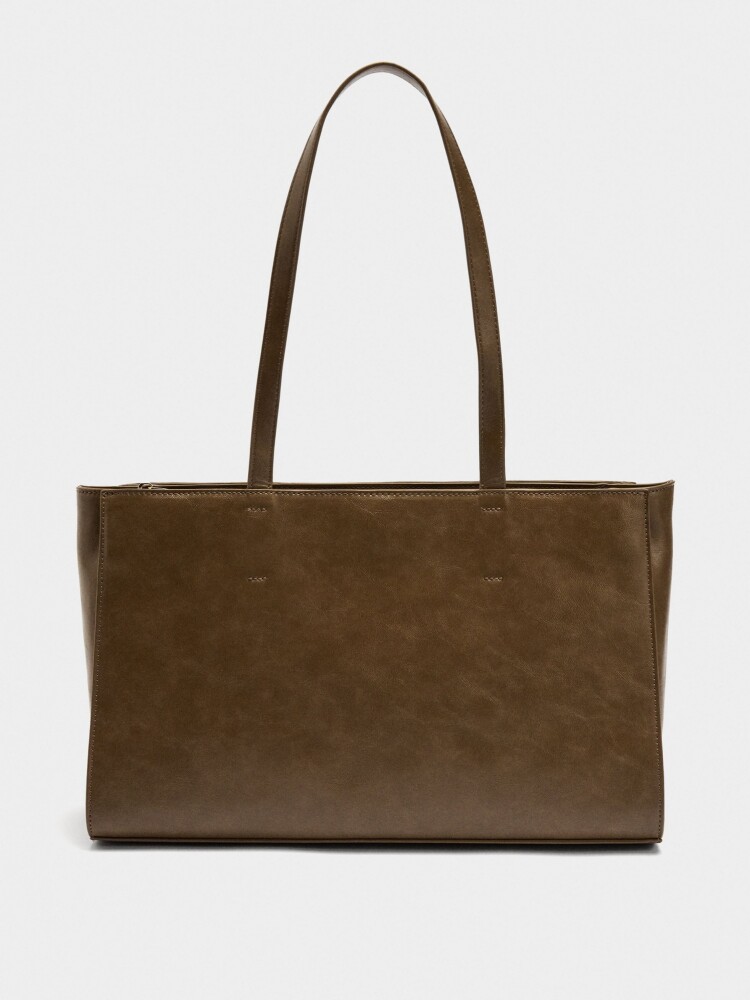 Bolso Para Portátil 13" Liso camel