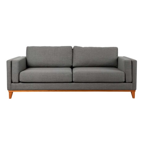 SILLÓN 3 CUERPOS TELA-PREMIUM GRIS LUXOR PREMIUM EASY CLEAN GRIS OSC