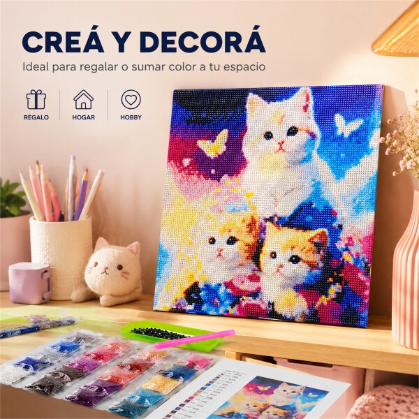 Kit de Pintura Diamante 5D Diamond Painting 30 x 30 cm DISENO 2