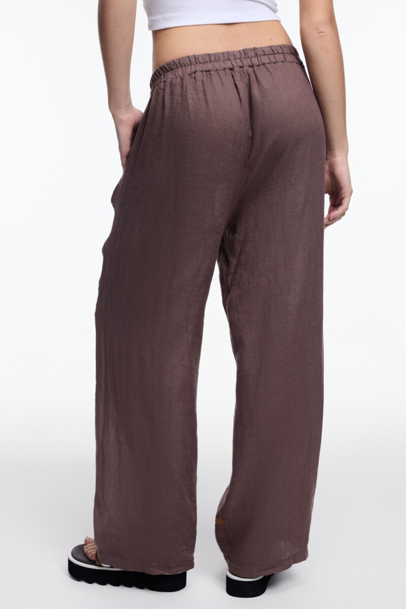 PANTALON BOLSILLO Marron
