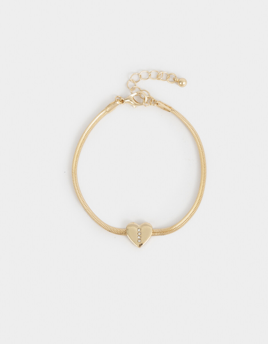 Pulsera Flexible De Inicial "i" 