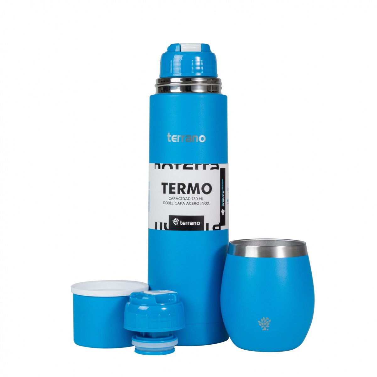 Kit Acero Bala - 750mL - Azul Eléctrico 