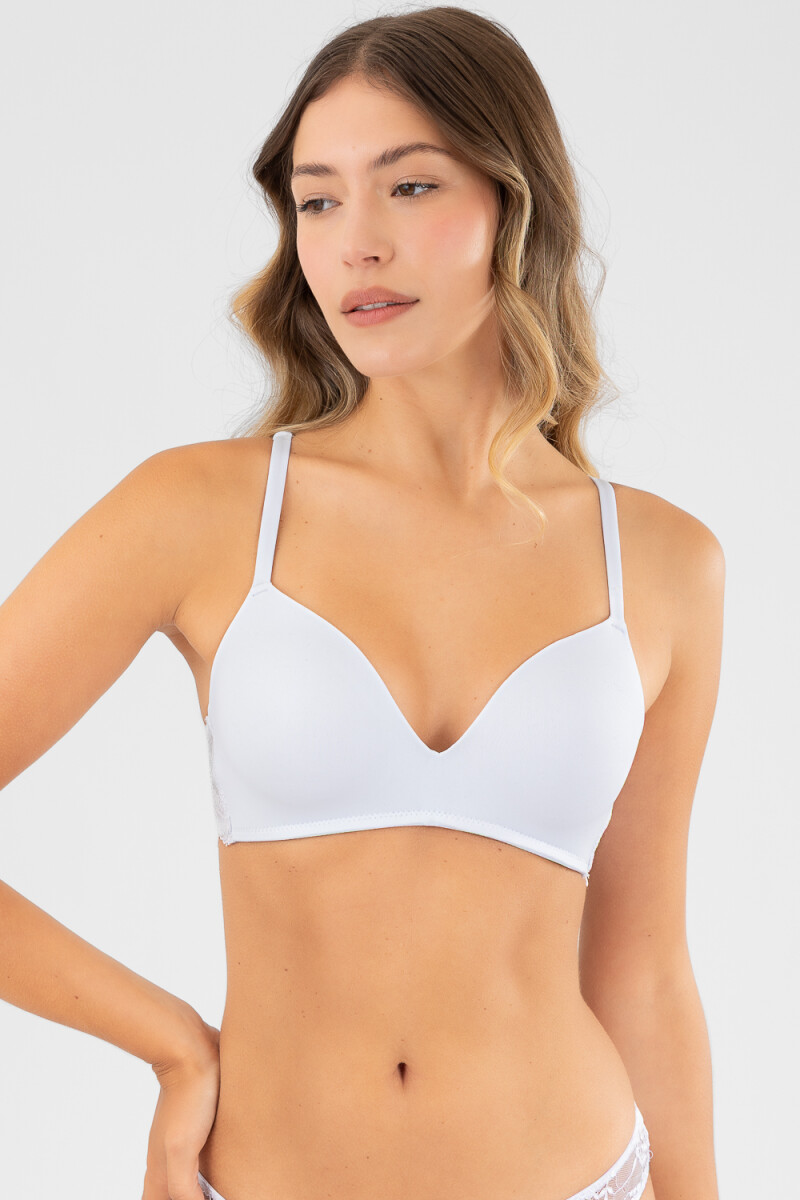 Soutien triangulo prefromado calatea Blanco