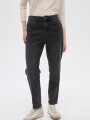 Pantalon Jeaniu Gris Oscuro
