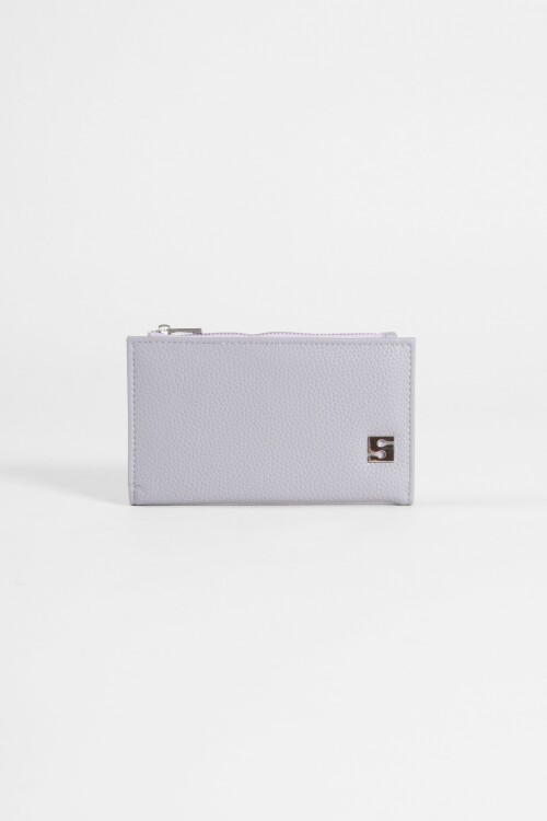 Billetera shinny lila
