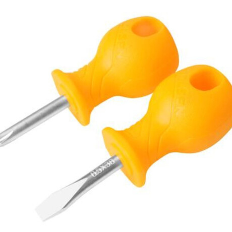 TOLSEN JUEGO 2 DESTORNILLADORES ENANOS SL6X38MM PH2X38MM Tolsen Juego 2 Destornilladores Enanos Sl6x38mm Ph2x38mm