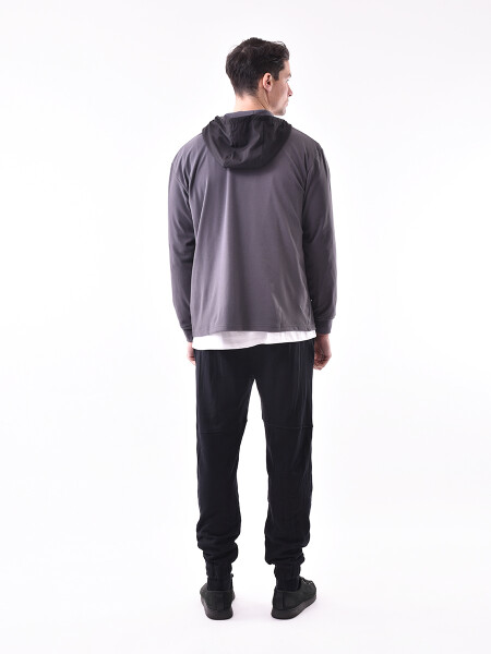 CAMPERA FEDERER GRIS OSCURO