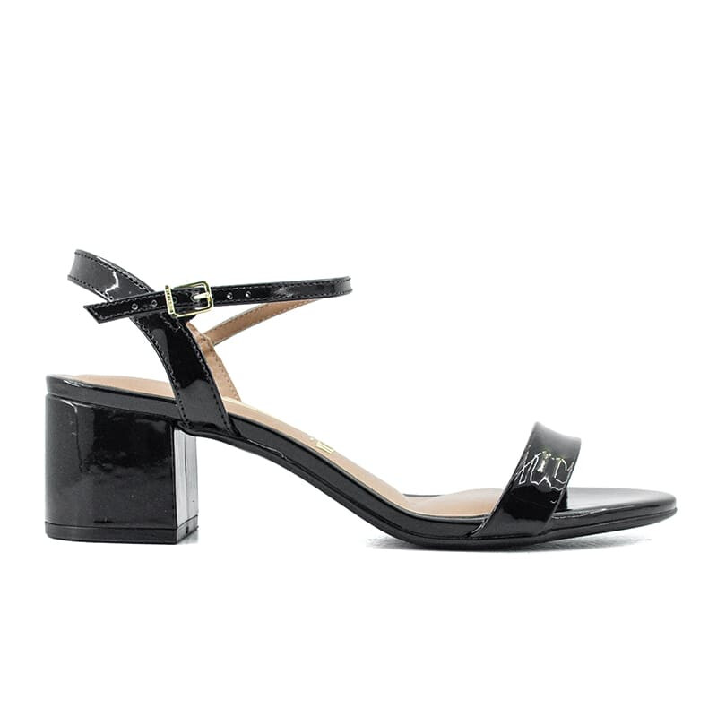 Sandalias - Vizzano - Vizzano Sandalia Clasica 1 Tira Taco Bajo de Mujer - 6291.900-13488 Negro