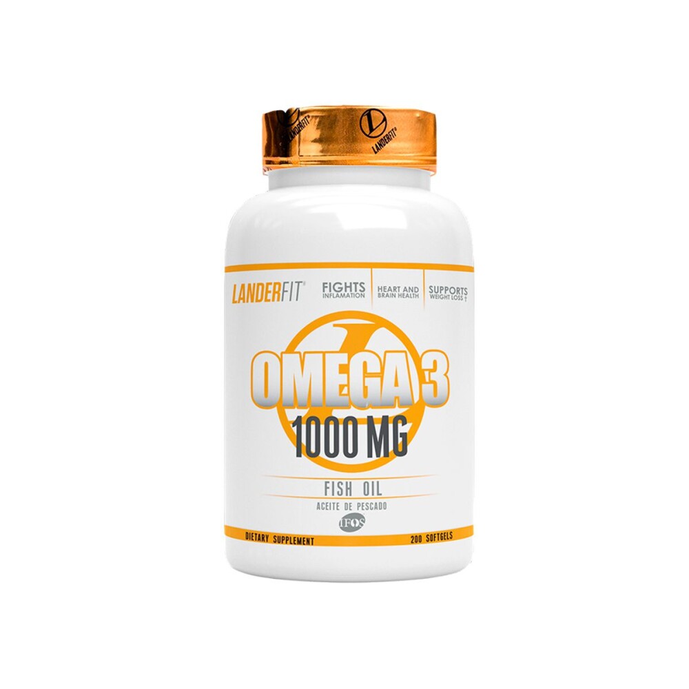 OMEGA 3 1000 MG. LANDERFIT FR. X 200 CAP única
