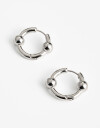 Aros Argollas Metal Aros Argollas Metal - Plateado Rodio