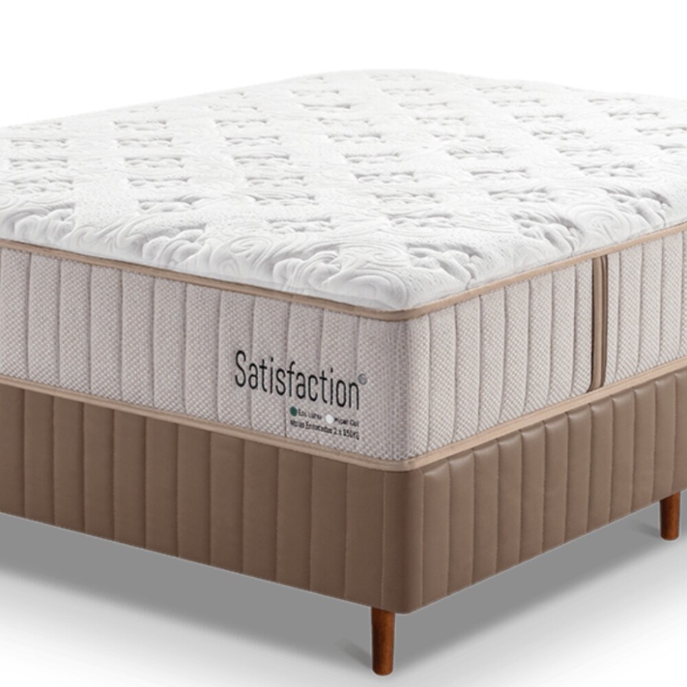 Sommier QUEEN Resortes Pocket 150 Kg - Satisfaction Sommier QUEEN Resortes Pocket 150 Kg - Satisfaction