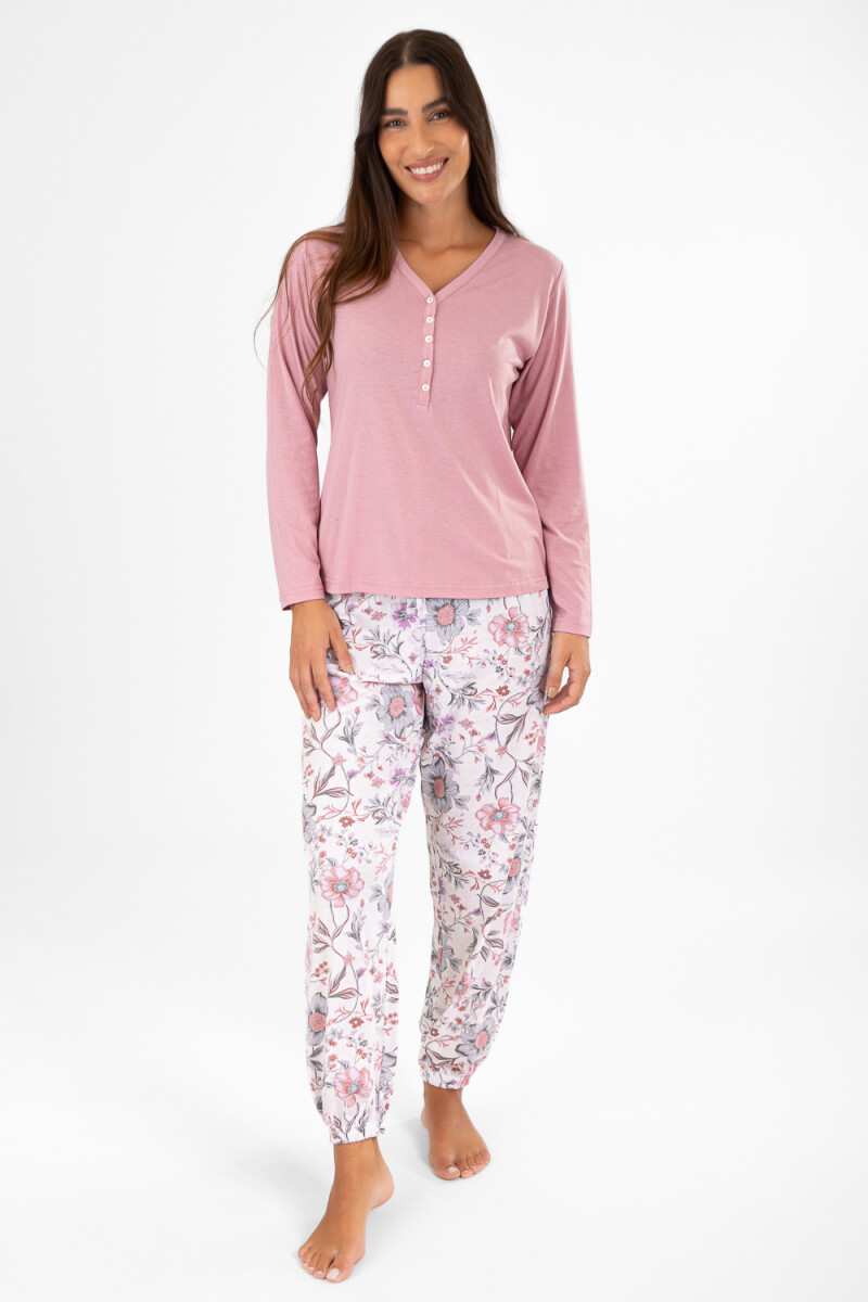 Pijama flowering - Lila 