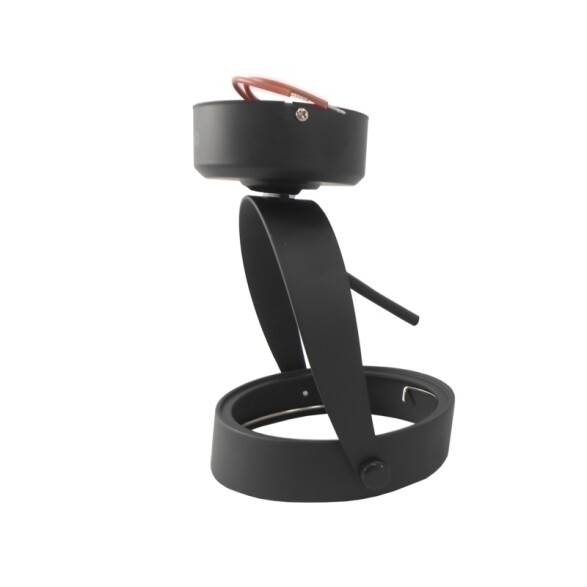 Spot con base y equipo p/lámpara AR111 12V negro AR0190