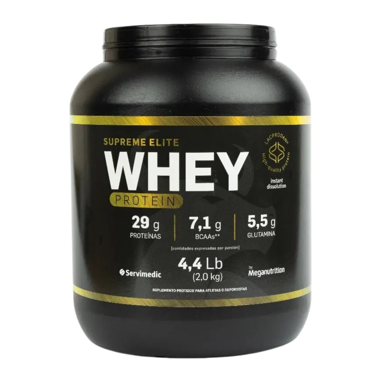 Suplemento Whey Protein Servimedic Vainilla 2 kg 