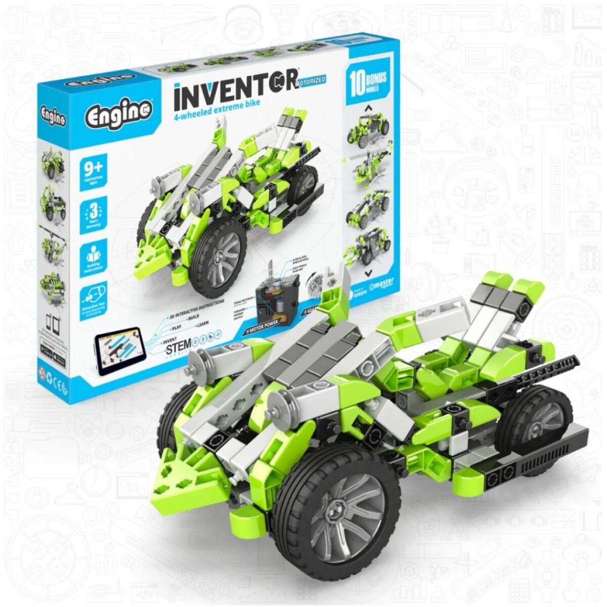 Inventor Motorized - Moto Extrema - +10 modelos - IN51 - ENG 