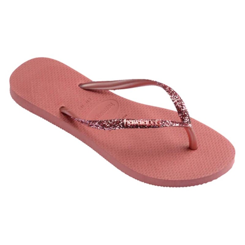 Sandalias Havaianas Slim Glitter Ii Mujer Canyon Clay