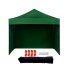 Gazebo Plegable con Paredes 3x3 Para Playa o Jardín Autoarmable Color Verde Gazebo Plegable con Paredes 3x3 Para Playa o Jardín Autoarmable Color Verde