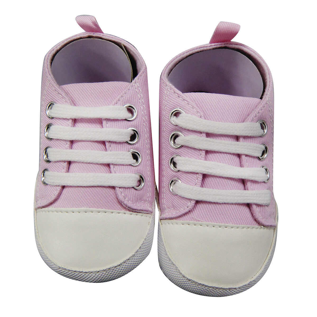 Calzado con Cordones Para Bebés 3 a 15 Meses - ROSA 