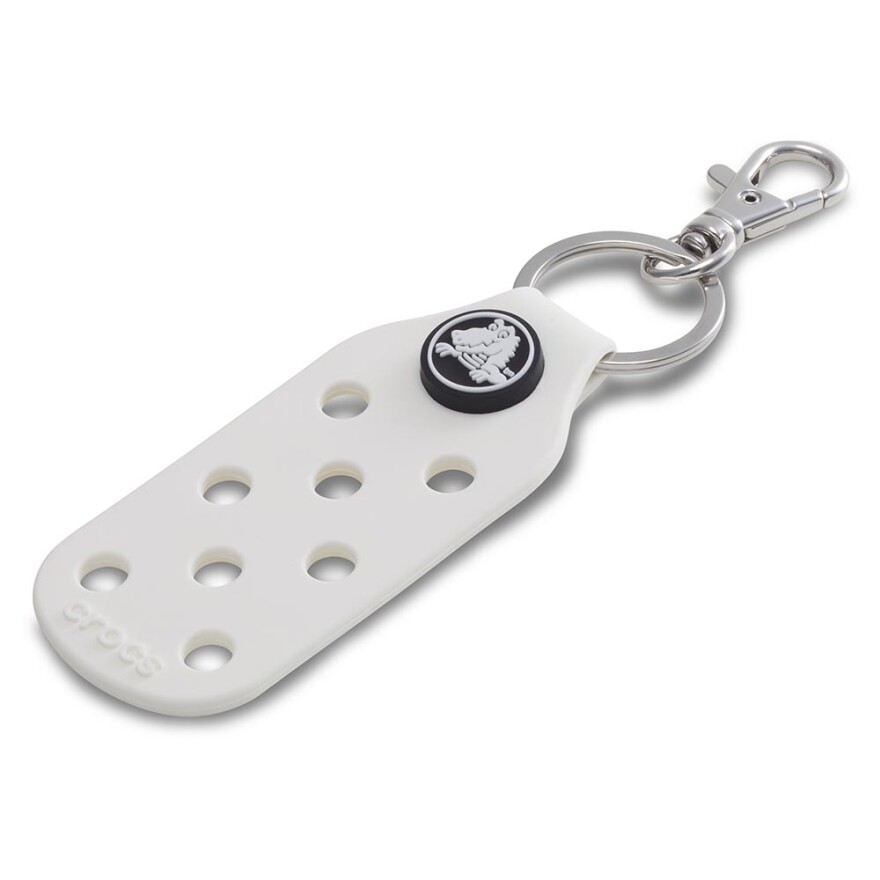 Llavero Crocs Jibbitz Bag Charm Unisex White