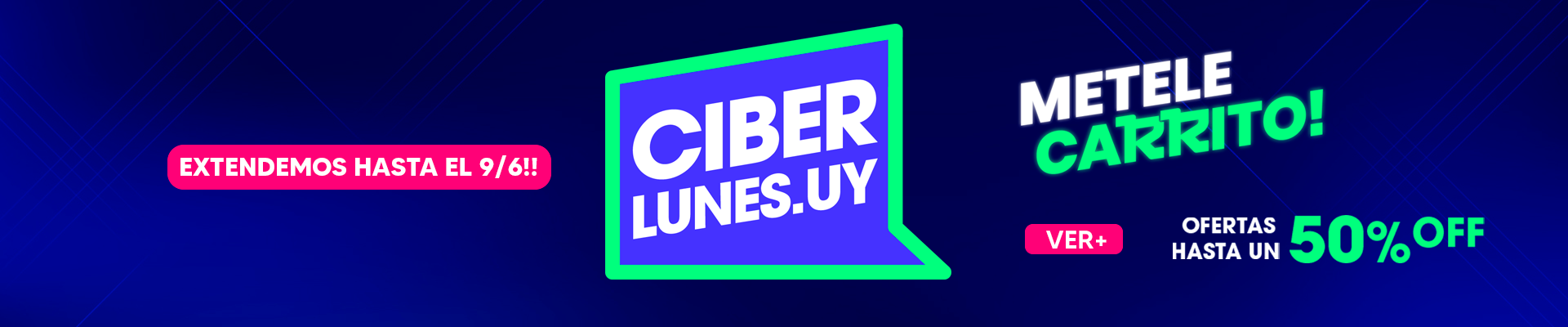 ¡Comenzó CiberLunes en DIMM!