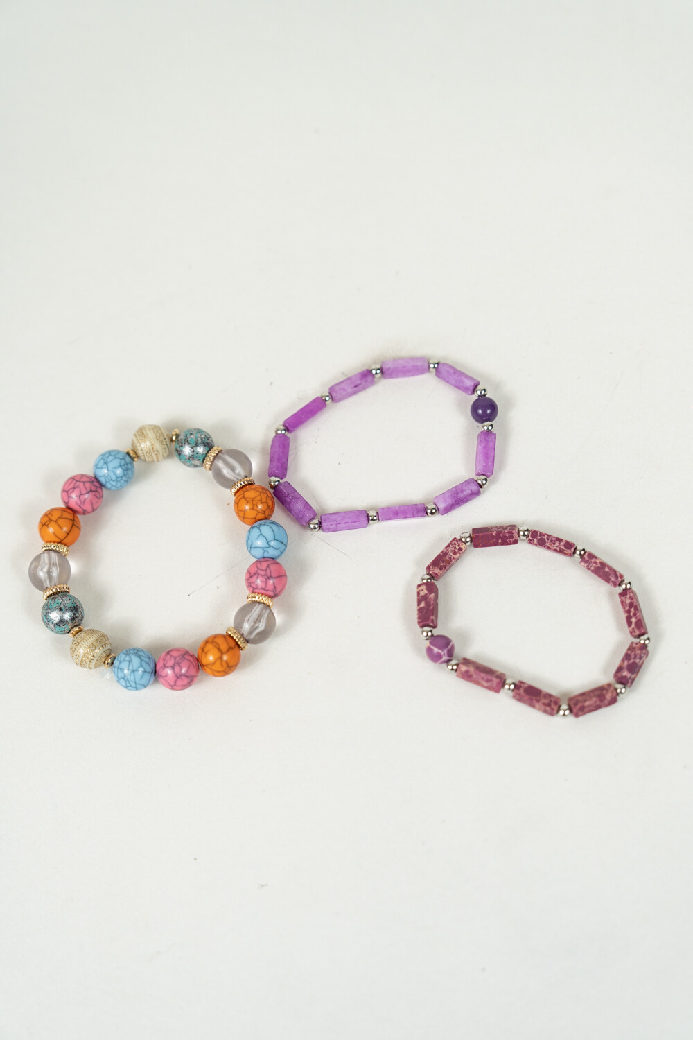 Pulsera Set X3 Piezas Estampado 1